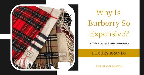 is burberry expensive